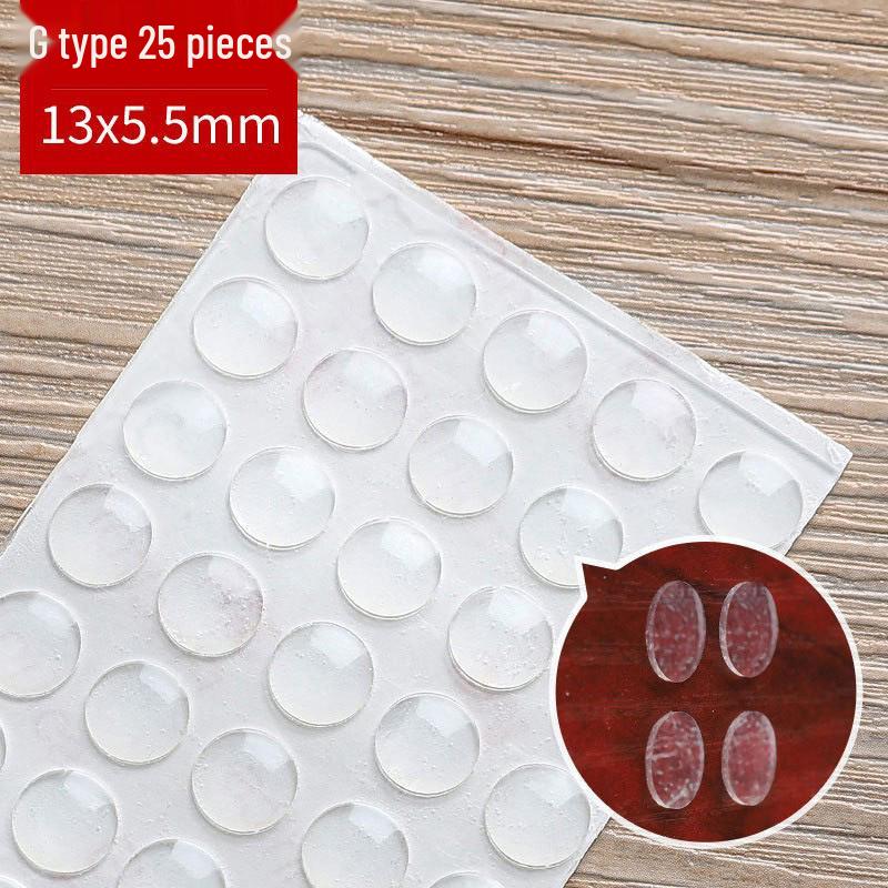 Silicone Anti-Collision Door Knob Pad & Wall Protector Set