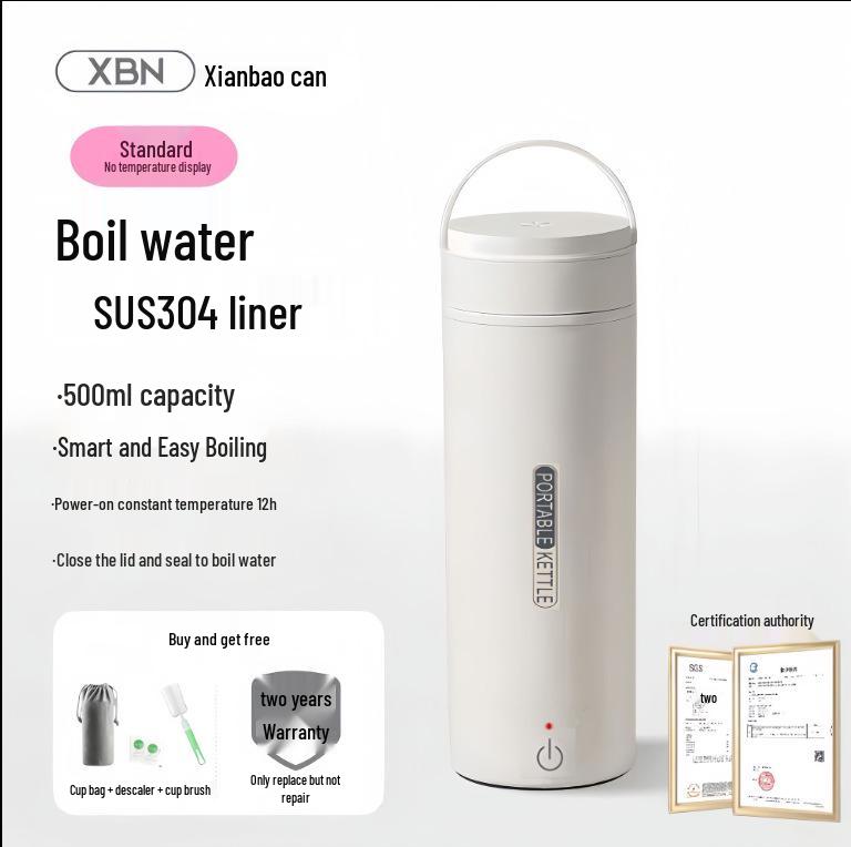 Compact Electric Water Cup for Dorms & Offices