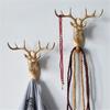 Wall Mounted Wall Hanging Decoration Resin Wall Keys Holder Animal Head Decorative Hook  Door