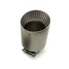 For Rear Mounting Car Accessories 1 Pc Stainless Steel Exhaust Muffler Tip 51Mm-89Mm For Rear Tail Muffler Pipe Nozzle
