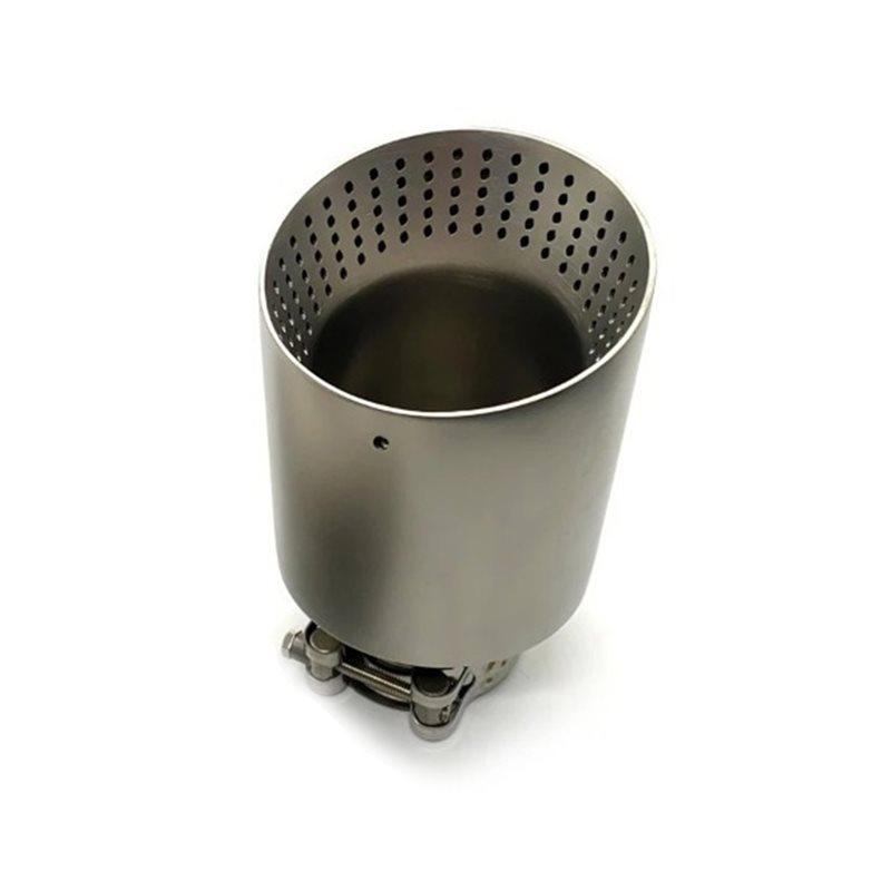 For Rear Mounting Car Accessories 1 Pc Stainless Steel Exhaust Muffler Tip 51Mm-89Mm For Rear Tail Muffler Pipe Nozzle
