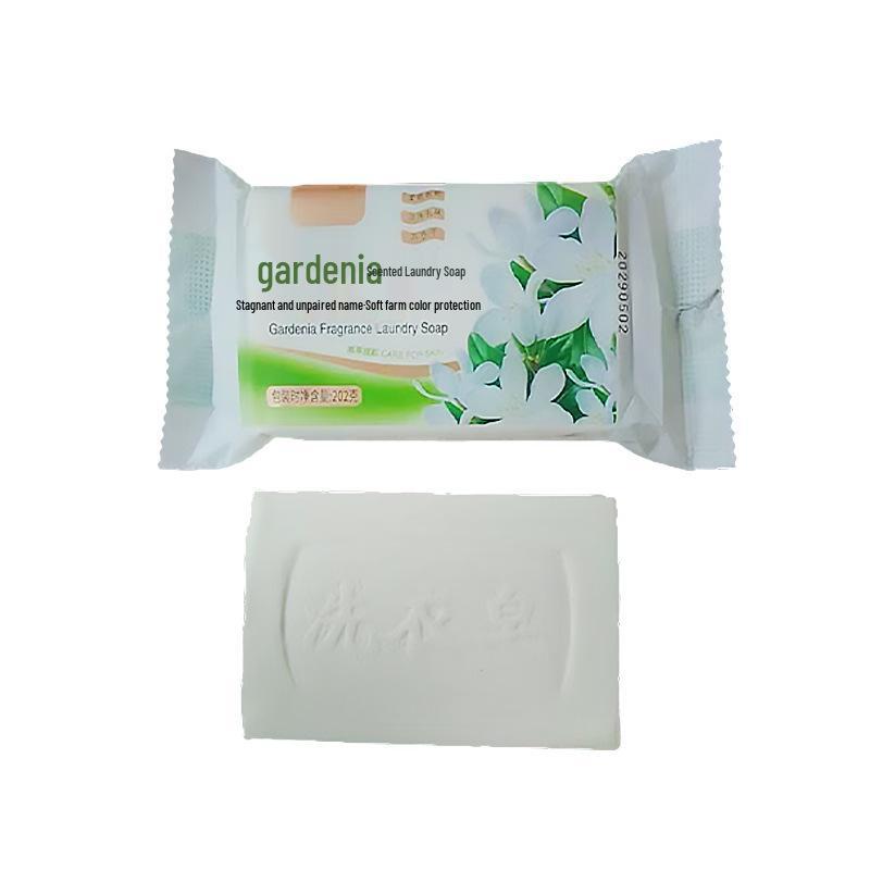 Gardenia Scented Laundry Soap: Affordable, Long-Lasting Fragrance, Ideal for Washing Clothes and Underwear.