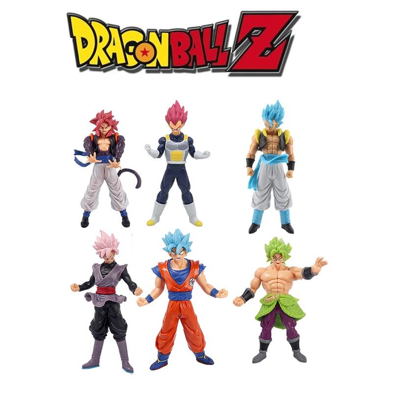 Dragon Ball Handheld Figures 18cm Pvc Material Cartoon Anime Style
