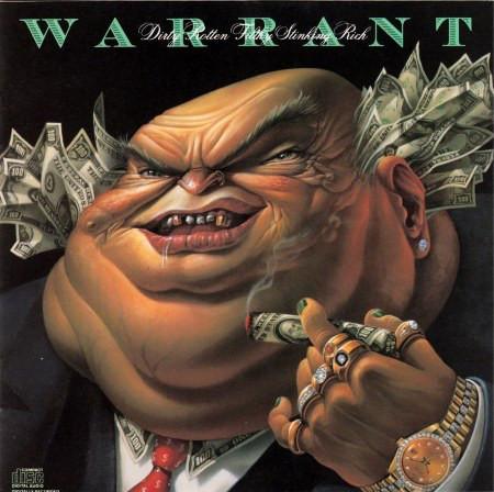 CD WARRANT - Dirty Rotten Filthy Stinking Rich CK44383 Columbia 1988 US Rock Used