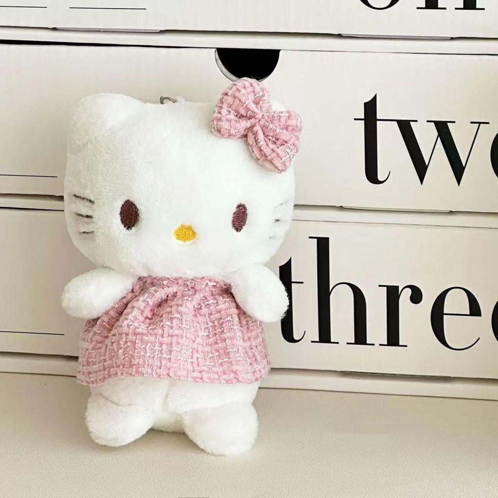 Cute Kitten Pendant Plush Toy Keychain