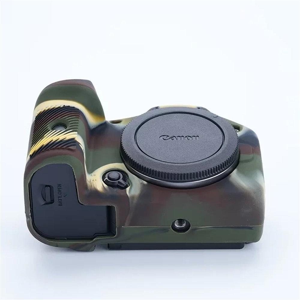 Soft Silicone Armor Camera Body Case For Canon EOS R10 R50 R100 R5 R6 R6II R7 R8 RP Protective Rubber Cover