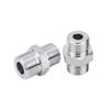 Alta Pressione M 6 8 10 12 14 -20 Metrico 1/4" 3/8" 1/2" 3/4" BSP NPT Maschio 304 Acciaio Inox Nipplo Esagonale Riduttore Raccordo Tubo Connettore