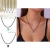 Fashion Eye Pendant Necklace With Alloy Chain For Women