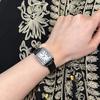 Casio Watch with Square Leather Perfect for Coming of or Entrance Women's Case, Shape, Strap, Black, Age, Graduation, Ceremony