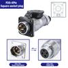 P20 Aviation Connector Plug Socket 20mm 2/3/4/5/6/7/8/9/10/12Pins WS20 Male Female Connectors