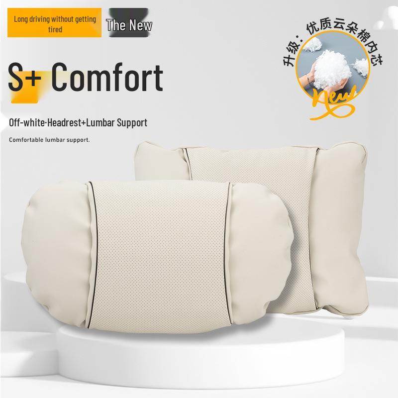 Neck and Lumbar Support Pillow for Hongqi: H5, HS5, H9, H6, HS7, PHEV Models