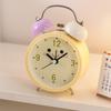 Cute clock for desktop students Children's high-value oversized clock Learning living room Mini mechanical alarm clock