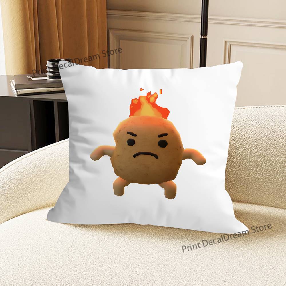 Cute T-Tuktak Potato Pillow Case Ultra Soft Skin Friendly Fabric Cloud Like Comfort & Concealed Zipper