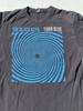 Men's Black Keys T-Shirt Spell-Out M 2014 Tour Turn Blue Blues Rock Ohio Duo USA