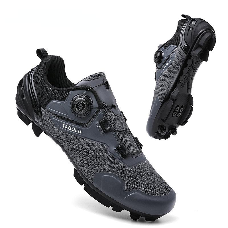 Pro Cycling Shoes MTB Mens Road Flat Speed Shoes Mens Route Shoes Cycling Race Cleats Women's Cycling Hiking ShoesSpd Mtb Shoes