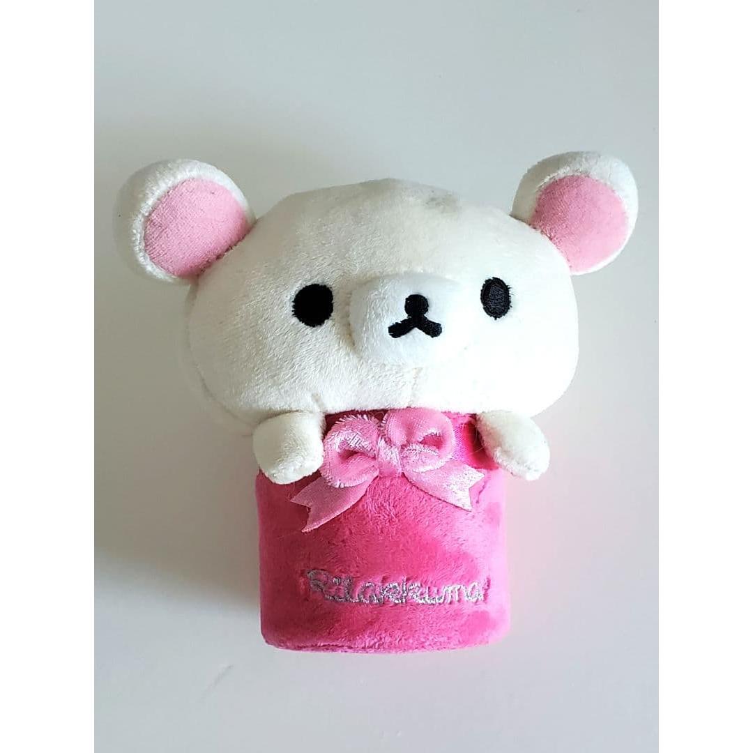 Korilakkuma stuffed animal mascot accessory case