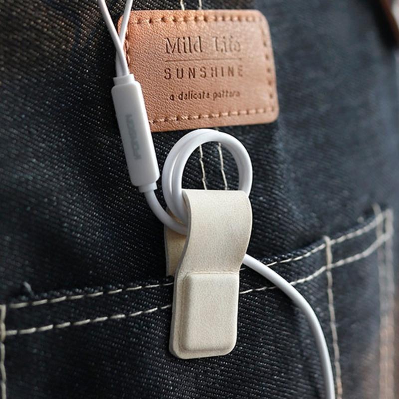 Curele Magnetice din Piele pentru Cabluri, Legături pentru Cabluri, Organizatoare de Cabluri, Gestionarea Cablurilor pentru Organizarea Cablurilor USB, Firelor Căștilor