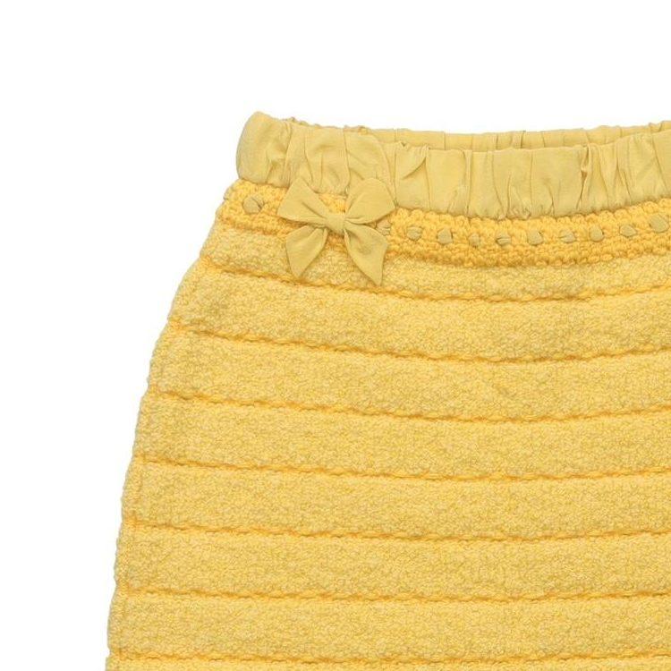 Gucci SS23 Casual Short Skirts Women's Yellow 598741-XKA4Z-7122