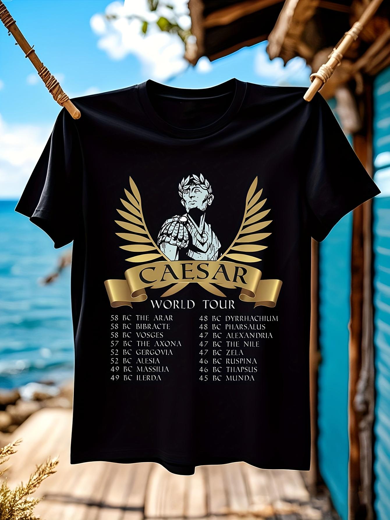 Caesar World Tour Graphic Tshirt Graphic Tshirt - Ancient... XXL