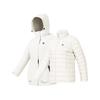 FILA Fitness 3 In 1 Two Piece Set Waistline Removable Waterproof Windbreaker Women outerwear Steam-White A51W641701FIV