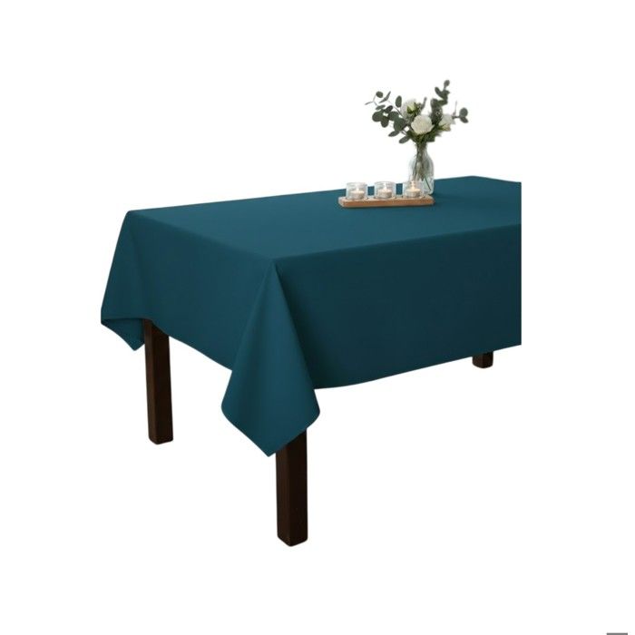 Nappe en polyester Essentiel 150 x 300 cm canard