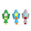 3 Piece Cartoon Creativity Submarine Rubber Eraser For Kids Novelty Stationery Office School Supplies