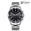 Seinteuseukoteuleondeon St3058M Stout Multi Men'S Metal Watch