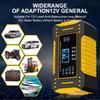 6A 12V Car Battery Chargers 3 Stages Fast Charging Storage Batteries Lead Acid AGM GEL Battery Intelligent Pulse Repair Tools