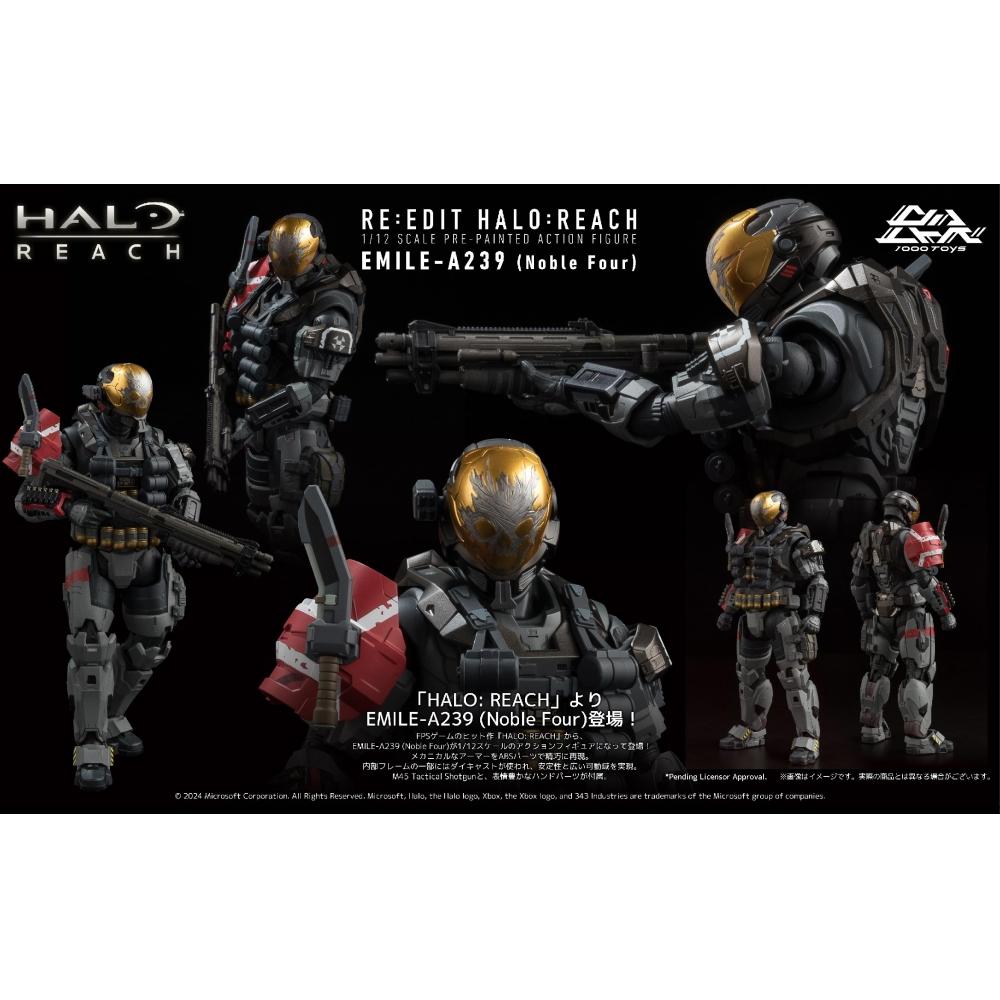 Halo 1 12 Re Edit Halo Reach Emile A239 Noble Four 