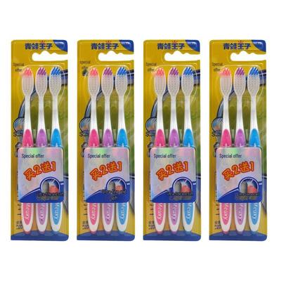 Froschkönig Ultrafeine Weiche Borsten Zahnbürste (12er-Pack)