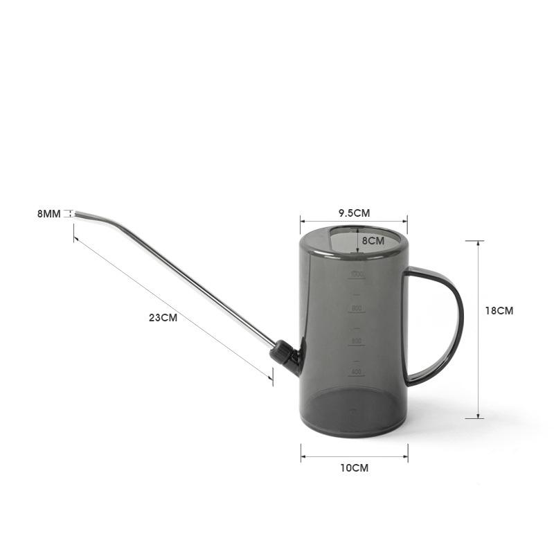 

1/1.5/2L Long Mouth Watering Pot Household Transparent Watering Pot Garden Watering Pot Tool Large Capacity Plant Watering Can