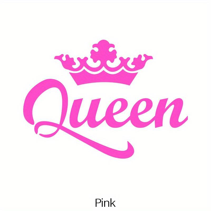 

1 шт. Наклейки на автомобиль CROWN QUEEN, Модная водонепроницаемая виниловая наклейка, Автонаклейка, Аксессуары для украшения и стайлинга автомобиля M