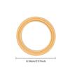 2 Pack Coffee Machine Gasket Rings High Durability and Flexibility Coffee Machine Seals for Home and Professional Use