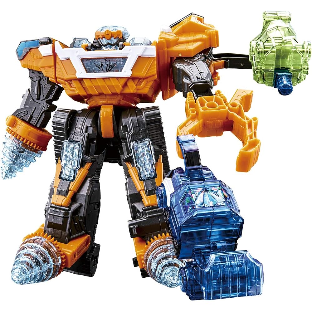 Bandai Mashin Sentai Kiramager Mashin Transformation DX Gigant Driller Mashin Armed Set
