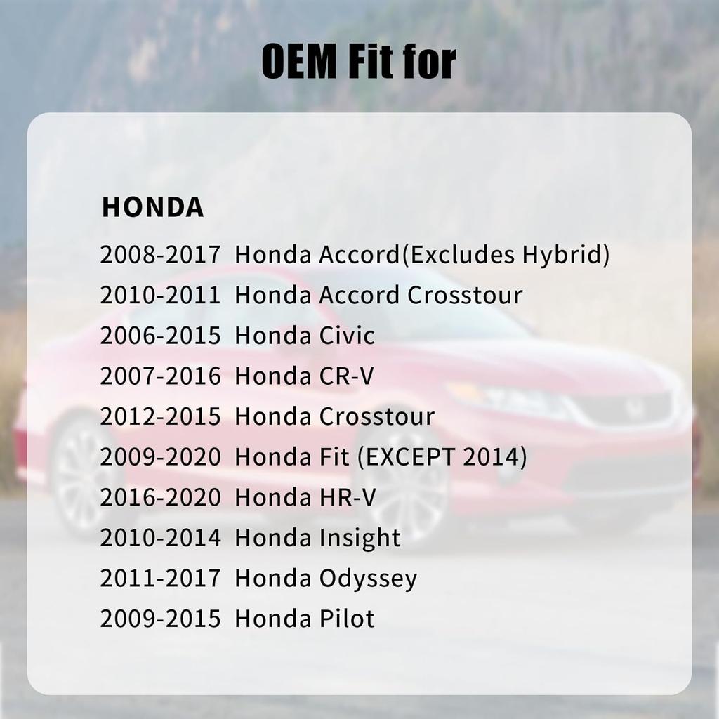 Gas Cap, Fuel Cap for Honda, 2008-2017 Accord, 2006-2015 Civic, 2007-2016 CR-V, 2009-2015 Pilot, 2011-2017 Odyssey, 2009- Fit, HR-V, ight, 2005-