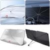 Car Windshield Sunshade Umbrella Protector Parasol Foldable For Outlander Lancer 10 ASX RALLIART Eclipse L200 Pajero