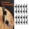10 stuks Trapbalk Hanger Beugel Heavy Duty 18 Gauge Verstelbaar Dek