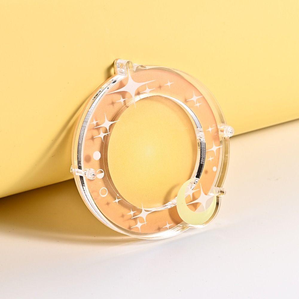 Acrylic Anime Badge Storage Box Japanese-Style Badge Protector Cover Badge Display Cases  Student