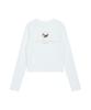 REST&RECREATION Riri Logo Long Sleeve - White
