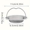 Sink Strainer with Handle - Easy-Clean Kitchen Drain Collector, Anti-Blocking Mesh Filter for Bathroom and Shower, Anti-Rust Plug to Prevent Waste