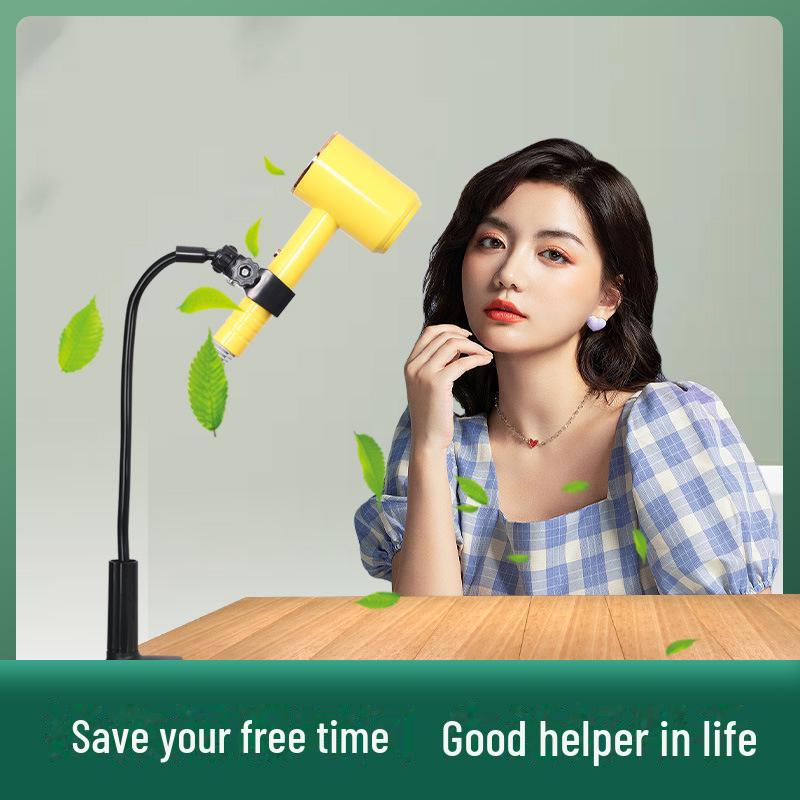 

Вращающийся фен для волос без помощи рук и подставка для груминга домашних животных clip bracket, 80cm чёрный