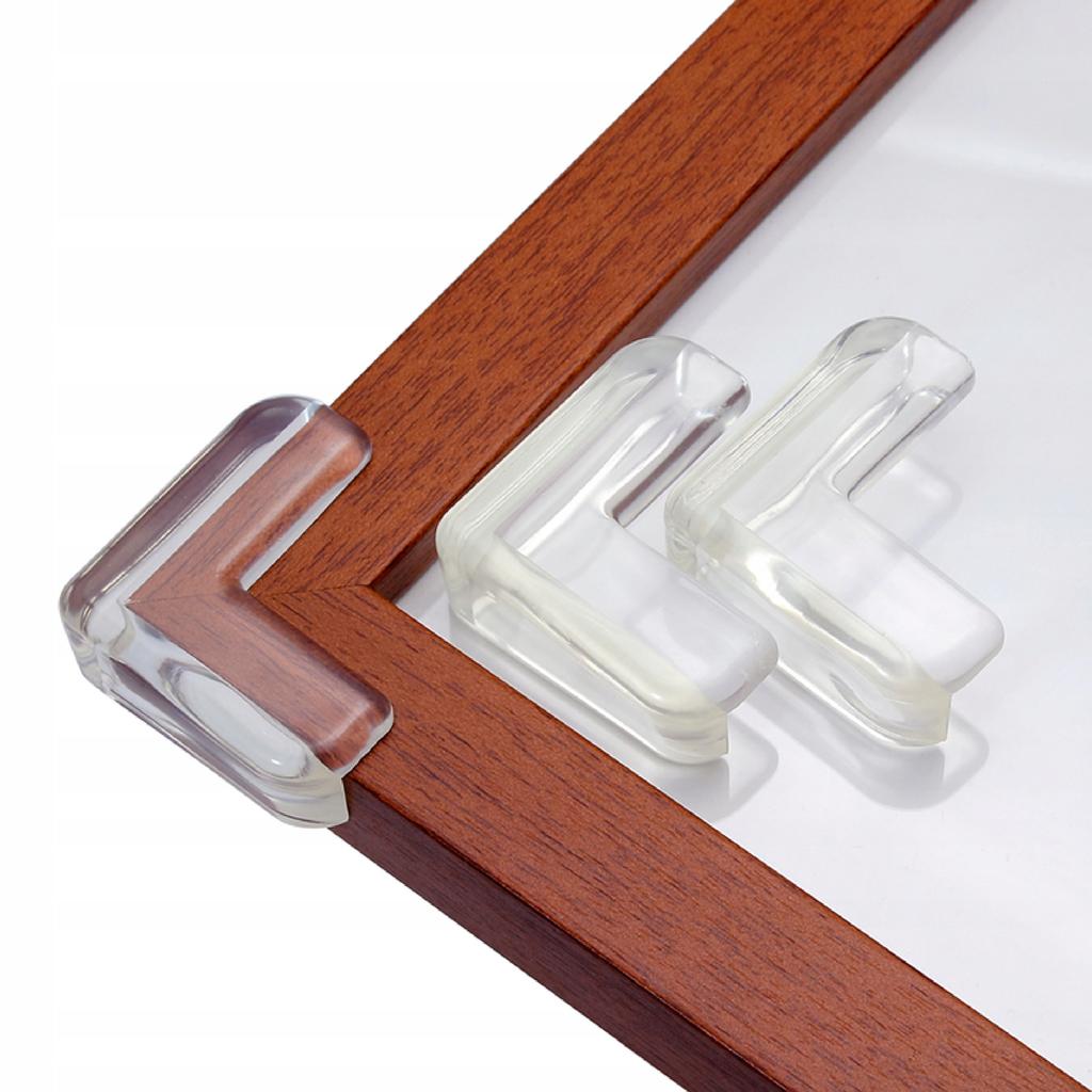 Transparent furniture corner protectors 10 pcs