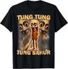 Tung Tung Tung Sahur ruft Lustiges italienisches Brainrot T-Shirt