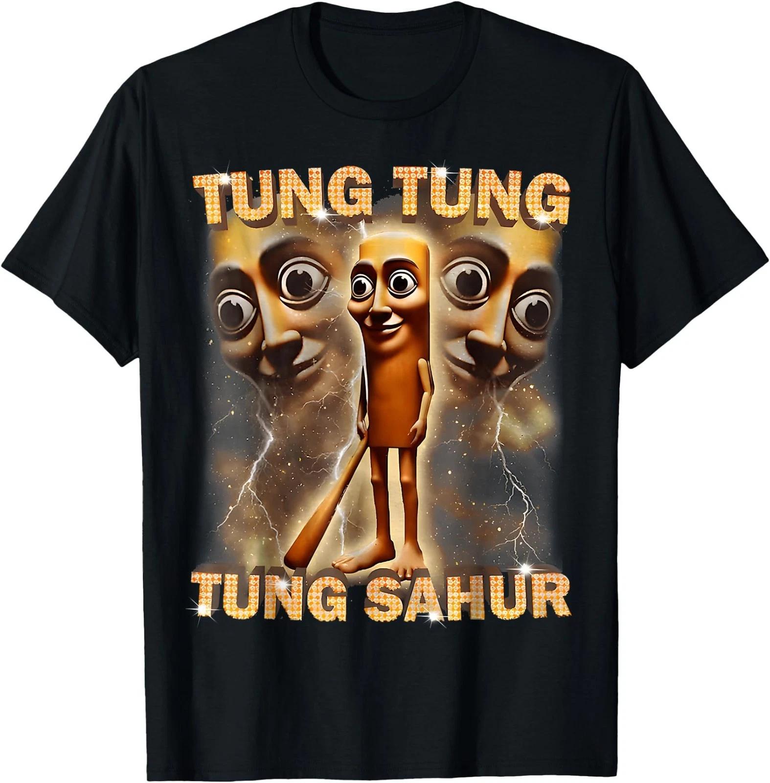 Tung Tung Tung Sahur is Calling Funny Italian Brainrot T-Shirt 3XL
