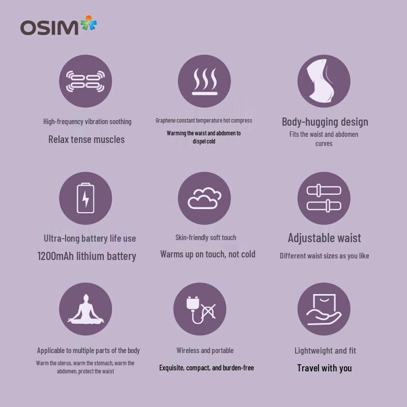 Aosheng Abdominal Massager OS-7247 CN plug (adapter included)