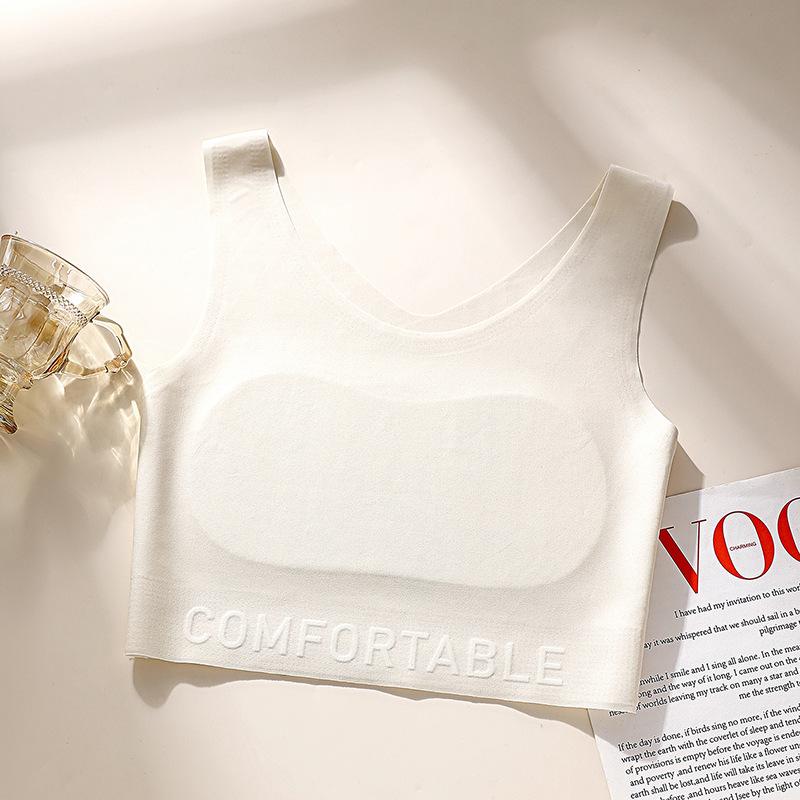 Seamless Lingerie for Women Comfortable Chest Hugging and Breast Cinching Vest Bra Push Up Bra