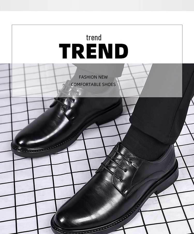 Men's Soft Leather Formal Shoes - Casual, Business, Wedding & Groomsman Styles