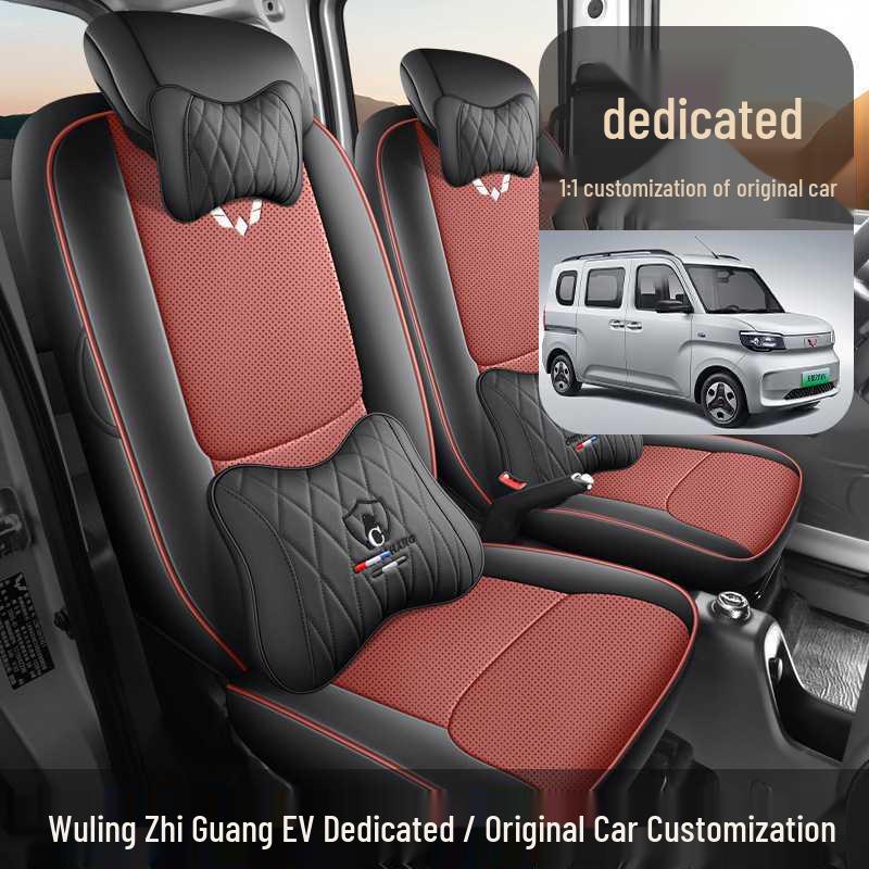 Wuling Zhi Guang EV Full Coverage Leather Seat Covers - 25 Models Compatible