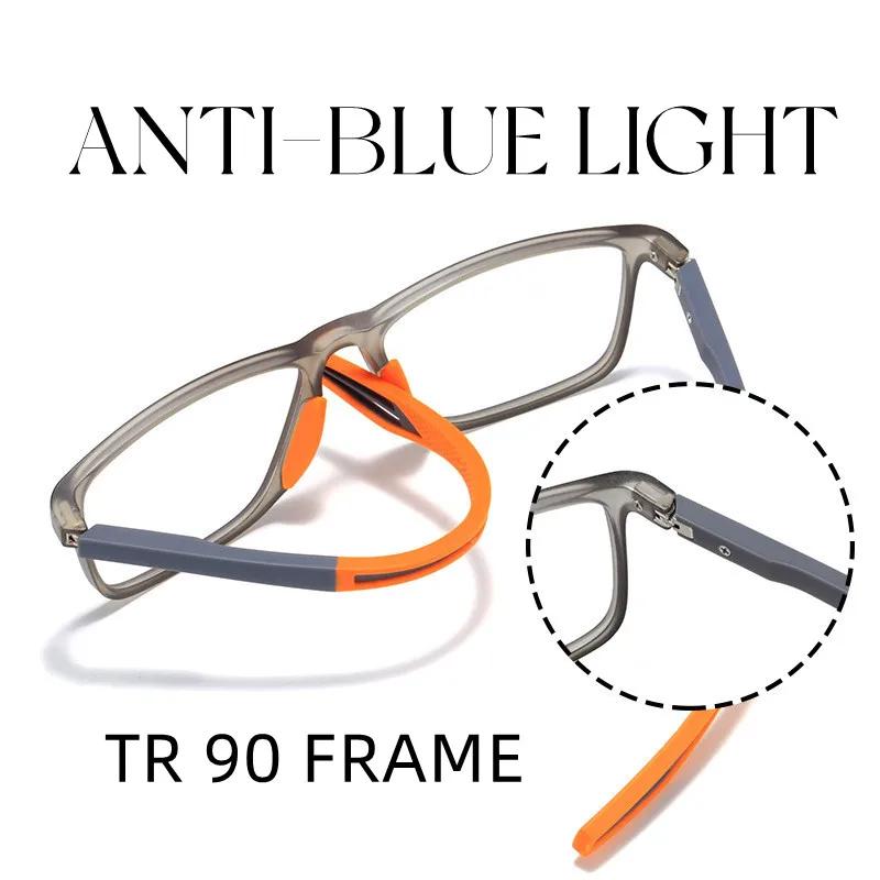 Elastic  Reading Glasses Vintage Flexible Anti Blue Light Far Sight Eyeglasses Women Men Retro Presbyopia Sports Eyewear