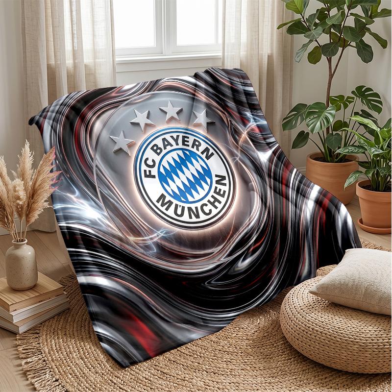 Bayern Munich Theme blanket Soft Flannel Blanket Plush Throw Blanket Cozy Sofa Bed Blanket for Home Decor